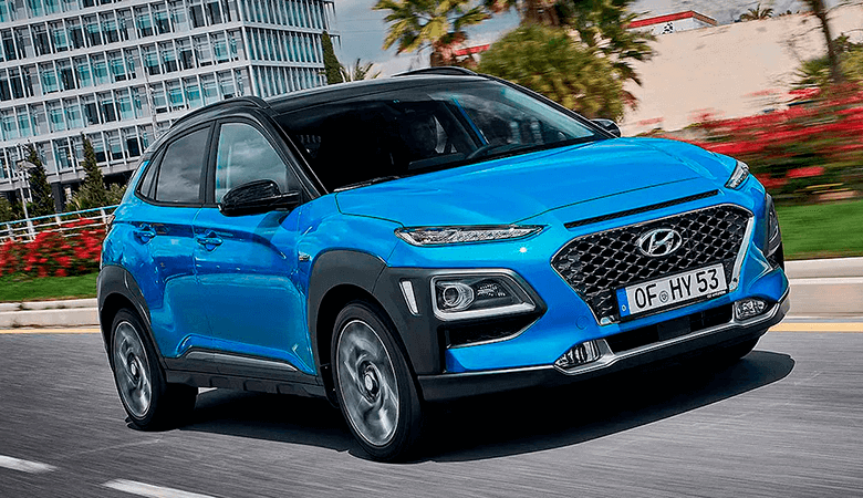 mejores coches hibridos de renting hyundai kona